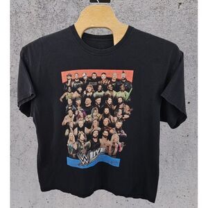 2018 WWE Live I Was There Summer Tour Wrestling Shirt Black 2XL Superstars Dates